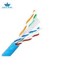 Câble Cat6 de haute qualité UTP/FTP/SFTP 550 MHz pour la communication, provenant d'un fournisseur