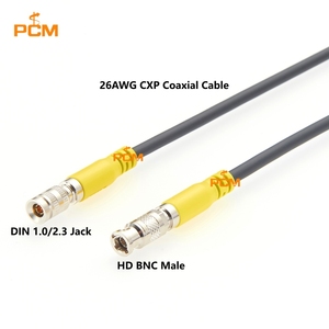 12G Din 1.0/2.3 to HD Micro BNC 75 ohm <strong>SDI</strong> CXP Coaxial <strong>Cable</strong> for Studio Camera Monitor Switcher Medical Imaging Machine Vision - Product Image 2
