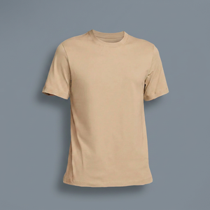 เสื้อยืดผู้ชายสไตล์ลำลองสำหรับออกกำลังกาย ผ้าฝ้ายถัก 100% ทรงปกติ คอกลม แขนสั้น เนื้อผ้านุ่ม ระบายอากาศได้ดี น้ำหนัก 180 กรัม - Product Image 2