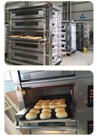 Four à pâte à pain de boulangerie électrique Commercial professionnel 2/4/6/8/10 plateaux avec machine de fermentation de cuisson