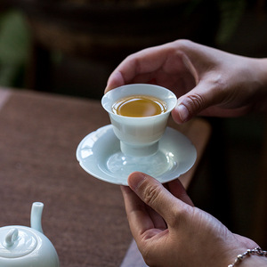 Yingqinghu Tianyao Ceramic Tea Cup Porcelain Small Kung Fu Tasting Cup For Tea Ceremony - Product Image 4