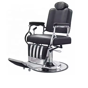 Sillón de Barbería Reclinable de Cuero SW Belmont con Función de Masaje para Salón o Muebles de Hogar/Hotel - Product Image 2