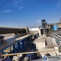 Four rotatif pour l'usine de calcination de dolomite