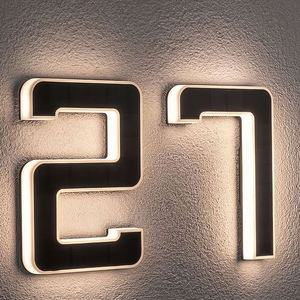 Numeri di porta di lusso porta porta porta numeri di fabbrica personalizzati - Product Image 1