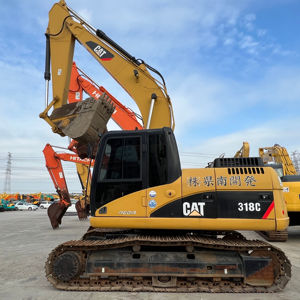 Excavadora usada CAT 318C Precio barato excelente rendimiento Excavadora usada CAT en venta - Product Image 1