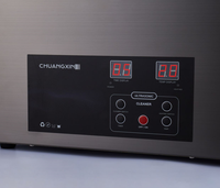 Vente directe d'usine, machine de nettoyage vibrante ultrasonique numérique en acier inoxydable pour la maison, capacité de 2 à 30 L