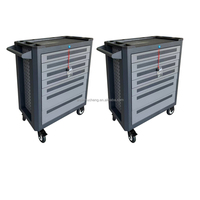 Carro cajón de 7 capas de alta calidad, carro de herramientas aislado, caja de herramientas, gabinete con asa y ruedas