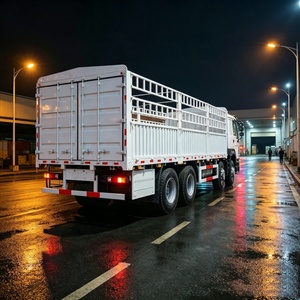 Promotion Spéciale : Camion à plateau Sinotruk Howo 8x4 <span class=keywords><strong>pour</strong></span> le transport de marchandises en Afrique, avec clôture amovible, grand volume de chargement, <span class=keywords><strong>châssis</strong></span> stable - Product Image 6