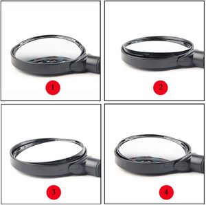 กระจกจักรยานแบบหมุนได้และปรับได้ มุมมองด้านหลังแบบมุมกว้าง กระจกนูนกันกระแทก ใช้ได้กับจักรยานทั่วไป - Product Image 3