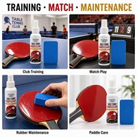 Nettoyant tout usage pour caoutchoucs de tennis de table en spray 120ml avec éponge – Restaure l'adhérence et la rotation – Contrôle optimal – OEM ODM Personnalisé