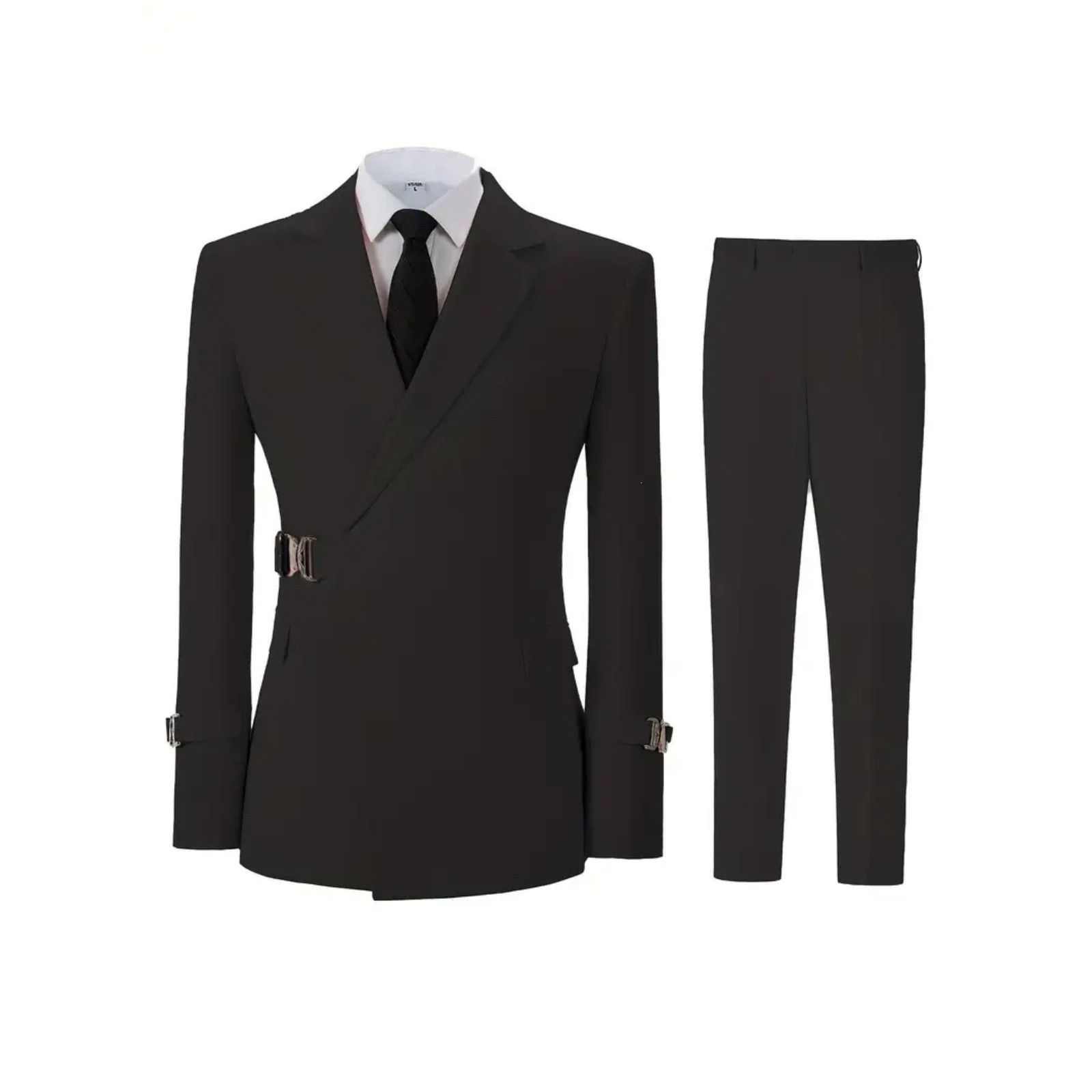 Costume et pantalon noirs