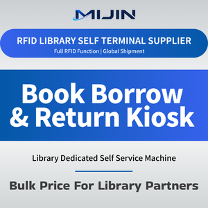 Chiosco Self-Service RFID Mijin Smart Library per la Gestione del Sistema di Biblioteche Pubbliche - Product Image 1