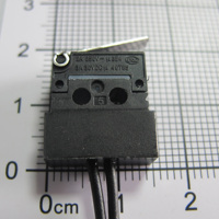 Micro-interrupteur étanche IP67 WS3-TSW3-B150B-075-01BOB avec fil et levier droit