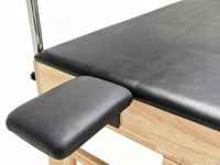 Table de Pilates Premium (Cadillac), cadre en bois massif à joints à languettes avec trapèze en acier inoxydable, table de trapèze complète