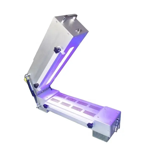 Sistema de refrigeración por agua, impresión flexográfica curado de alta potencia, 395nm, secador Led, Impresión de etiquetas de curado UV, Flexo