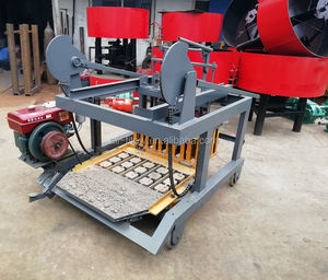 Prezzo della Macchina per Mattoni, Macchina per Blocchi di Cemento con Motore Diesel, Macchina Mobile per Blocchi di Calcestruzzo Cavi e Solidi - Product Image 4