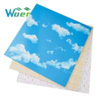 Film Plafon PVC Embos Warna-warni 100g/90g Tahan Air Tahan Api, Modern, Dekoratif, Harga Terjangkau, Laris untuk Hotel