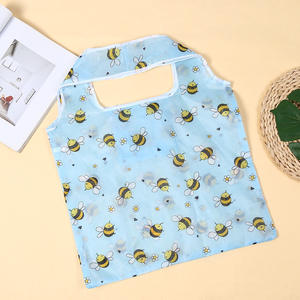 Eco-Friendly Reusable <b>Material</b> Shopping <b>Bags</b> Heavy Duty Foldable Waterproof Grocery Tote Daily Use Advertising for Cartoons - Product Image 2