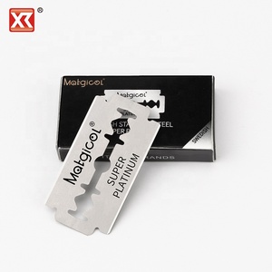 شفرات حلاقة مزدوجة الحافة من الفولاذ المقاوم للصدأ بتصميم جديد وجودة سويدية فائقة، آمنة وقابلة للتخلص منها مع شعار مخصص - Product Image 1