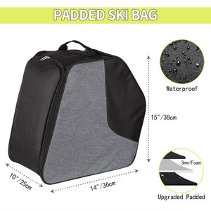<span class=keywords><strong>Sac</strong></span> à bandoulière pour bottes de <span class=keywords><strong>ski</strong></span> pour hommes, avec rembourrage, fermeture éclair étanche, design croisé - Product Image 6