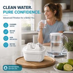 Cartucho de Filtro de Carbón Activado para el Hogar, Repuesto para Jarra Purificadora de Agua Potable, Purificador de Cocina - Product Image 1