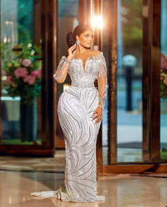 Vestido de Novia de Encaje de Alta Calidad Personalizado 2026, Estilo Vintage Elegante, Estilo Sirena Real, con Cintura Ajustada y Cola de Capilla - Product Image 2