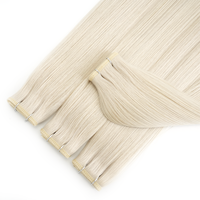 Extensions de cheveux humains à cuticules alignées, tissage Genius à coudre, volume Super Double Drawn, Genius Weft