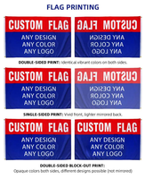 Banderas Personalizadas Voladoras, Banderas y Pancartas de Tela de Poliéster, Banderas Personalizadas de 3x5 con Logotipo