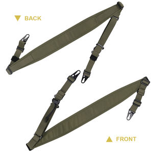 Sangle d'épaule tactique double point pour tir et chasse en extérieur, harnais en nylon MOLLE, lanière de sécurité pour mission CS humaine - Product Image 6