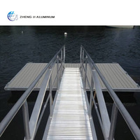 Profilé d'extrusion en aluminium antidérapant de qualité marine sur mesure pour passerelle, couloir et escalier de yacht/bateau