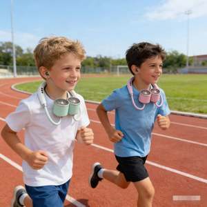 Ventilador de Cuello Portátil de Plástico ABS con Diseño de Capibara, de Alta Calidad, con Carga USB, Marca Goldkyrin, Venta al Por Mayor - Product Image 6