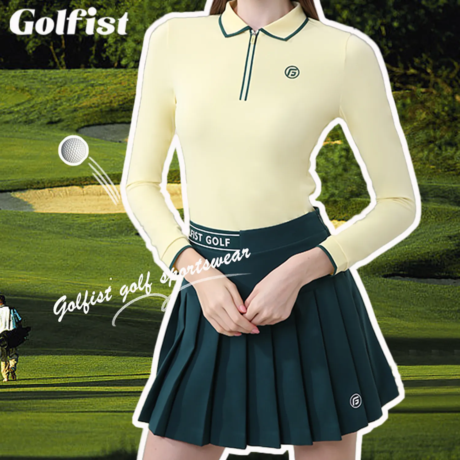 OEM New Hot Sale Herbst Frühling Golf Frauen Langarm Shirt Atmungsaktiv Elastic Causal Sport Golf Tennis Damen bekleidung