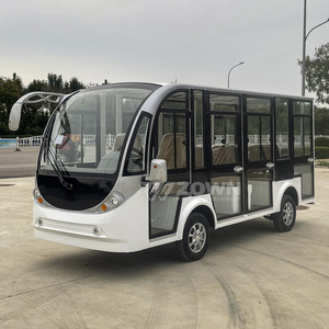 Autobús Eléctrico de Lujo de Nuevo Diseño para Recorridos Turísticos, con Logotipo Personalizado OEM, Bajo Nivel de Ruido, para Servicio de Aeropuerto y Club - Product Image 3