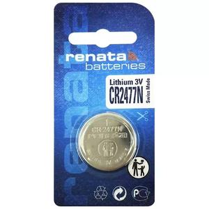 Batterie au lithium Renata Original 3V <span class=keywords><strong>CR2477N</strong></span> pour appareils électroménagers, jouets, compatible avec CR2032/CR2016/CR2025/CR1616/CR1620/CR1632/CR2450N - Product Image 1