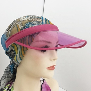 หมวกกันแดดใส ป้องกันรังสียูวี หมวกพลาสติกพีวีซีใส - Product Image 3
