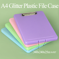 Portapapeles de Plástico Personalizado YUZMEI, Carpeta de Archivos A4 de PP, Portapapeles Brillante con Almacenamiento, Portapapeles de Enfermería