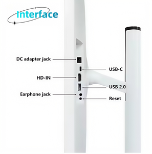 <span class=keywords><strong>Televisión</strong></span> 24 pulgadas Smart Table TV Recargable 10000mAh Cámara incorporada <span class=keywords><strong>de</strong></span> 13MP Fundición inalámbrica sobre <span class=keywords><strong>ruedas</strong></span> Pantalla táctil ajustable - Product Image 6