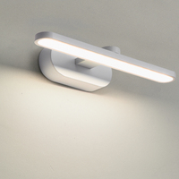 Lampe murale LED moderne pour couloir et escalier, forme tube long, lumière blanc chaud dimmable, pour chambre, salle de bain, salon, fixation murale, garantie 3 ans