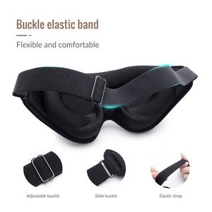 <span class=keywords><strong>Masque</strong></span> pour les <span class=keywords><strong>yeux</strong></span> <span class=keywords><strong>naturel</strong></span> et confortable pour les cils Ext Fashion Memory Foam Sleep Eyemask Satin Silk Travel Eyewear - Product Image 5