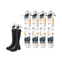 Arbres à chaussures pour bottes hautes ou de cow-boy comprend des inserts en bois de cèdre porte-bottes