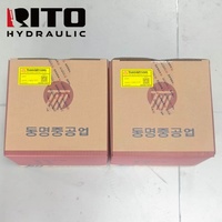 RITO 718438 Ensemble de plaque oscillante et de support pour excavatrice, compatible avec Doosan DX300 Volvo EC460B K5V160 K3V180 K5V200