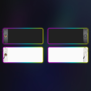 RGB PC Chuột Chơi Game Pad 15W Nhanh Chóng Không Dây Sạc Chuột Pad Có Thể Gập Lại Đứng Thiết Kế Mềm Mại Và Chống-Trượt Chuột Mat Cho Nhà Văn Phòng - Product Image 6