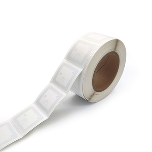 Rzx lập trình có thể in thư viện iso15693 icode slix 2 2528bit 50*50 mét HF 13.56MHz RFID trống Trắng tag Nhãn dán nhãn CuộN - Product Image 5