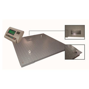 대형 디스플레이 IP66 방수 다중 용량 산업용 중량 측정 플랫폼 철제 체커 플레이트 저울 - Product Image 5