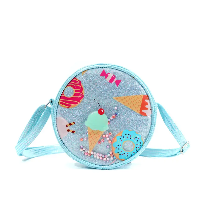 Petite fille Mini sac à main enfants sacs bandoulière enfant sacs à main et sac à main petites filles paillettes sac couleurs Pvc filles sacs à main cadeau pour les enfants