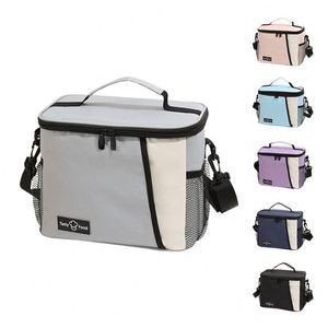 Sac à lunch isotherme de haute qualité avec poche latérale, sac à lunch thermique, boîte à lunch bento avec sac isotherme - Product Image 1