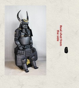 Vente directe d'usine, armure de samouraï, portée par des personnes réelles, style grand taureau noir, décoration pour restaurant de <span class=keywords><strong>sushi</strong></span> - Product Image 4