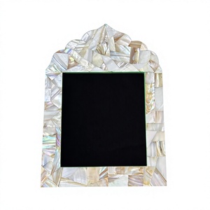 Handmade Mother of <b>Pearl</b> <b>Photo</b> <b>Frame</b> Resin <b>Frame</b> Custom Size Tabletop Display for Home Hotel Decor - Product Image 1