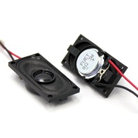 Haut-parleur dynamique micro rectangulaire 40*20MM 8 Ohm 3W pour ordinateur, boîtier en plastique 2040
