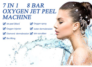8 thanh áp lực lớn oxy mặt nước Peel toàn năng oxy máy bay phản lực Peel máy cho trẻ hóa da jetpeel lỗ chân lông làm sạch - Product Image 6